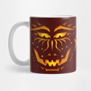 Pumpkin Face Mug